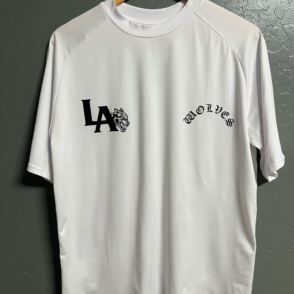 Darc Sport White LA Wolves Short Sleeve Tee